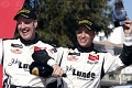 Philip Mills et Petter Solberg  Podium Cyprus Rally